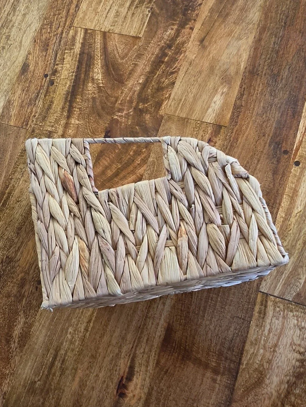 New Handwoven Water Hyacinth Storage Basket